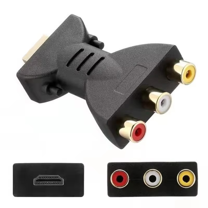 Home Cinema With Projector - Adaptador Conversor Composto Full HD 1080P