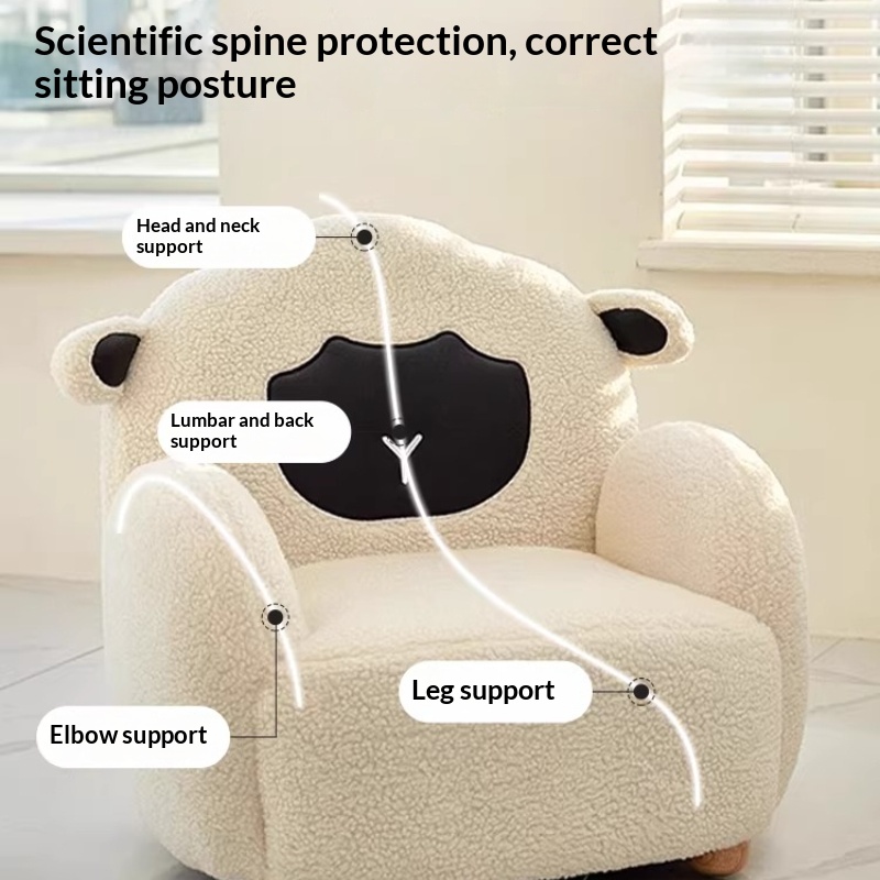 Recliner Sofa Cover - Crianças sofá criança poltrona removível lavável