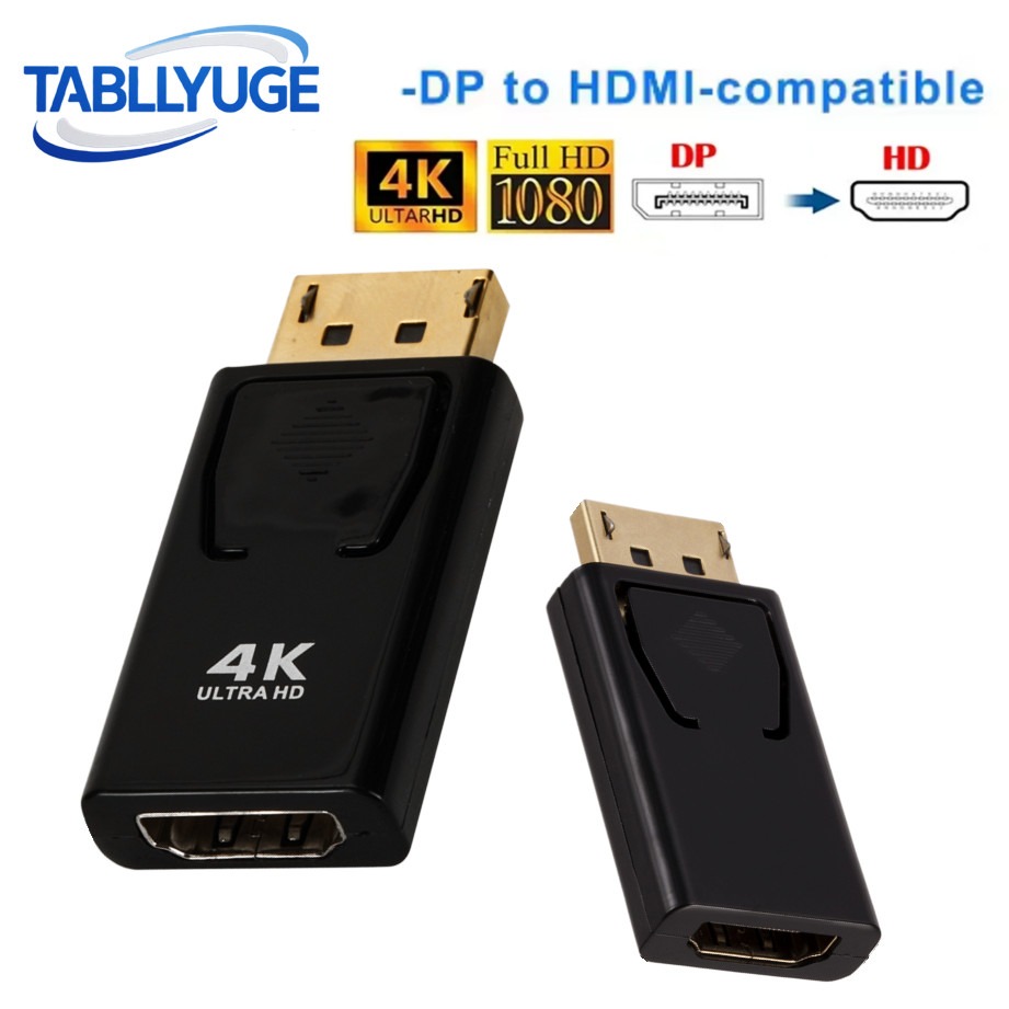 Home Cinema With Projector - Displayport para hdmi-adaptador 4k/1080p dp para