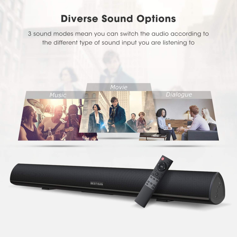 Home Cinema Of Soundbar - Poderosa barra de som de tv