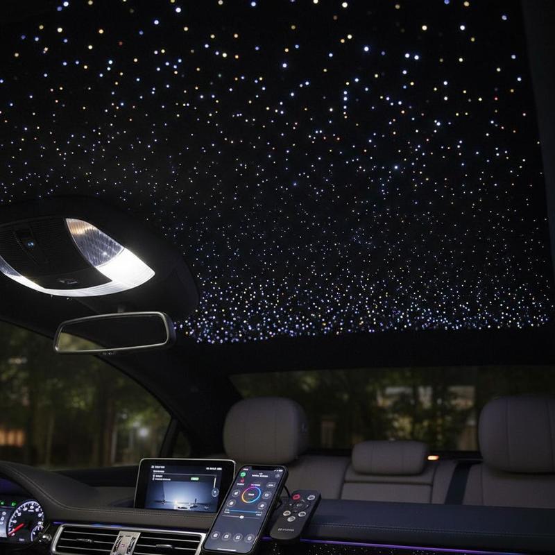 Home Cinema Interiors - Iluminação de Teto com Fibra Óptica
