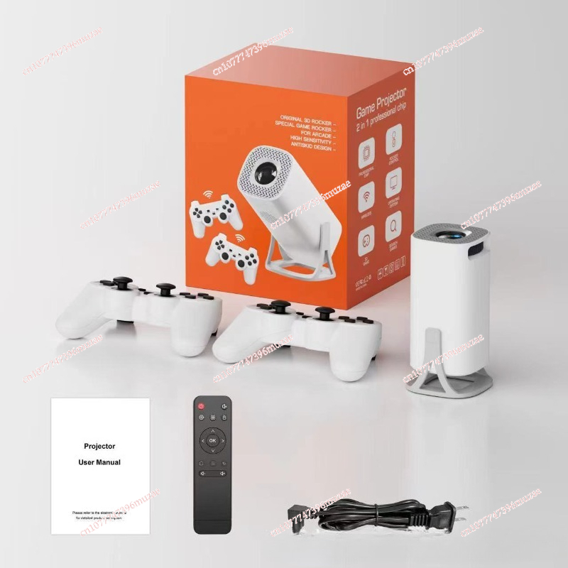 Home Cinema With Projector - Projetor de jogos versão internacional HY300/P30/HY320