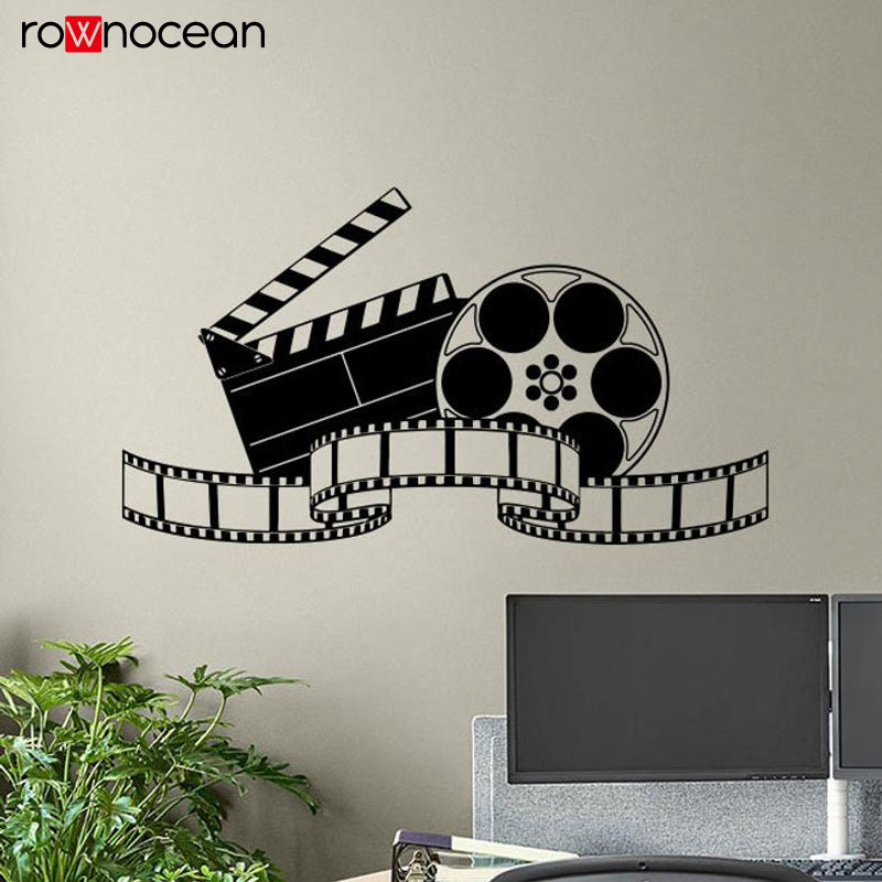 Home Cinema Interiors - Adesivo de parede de filme para