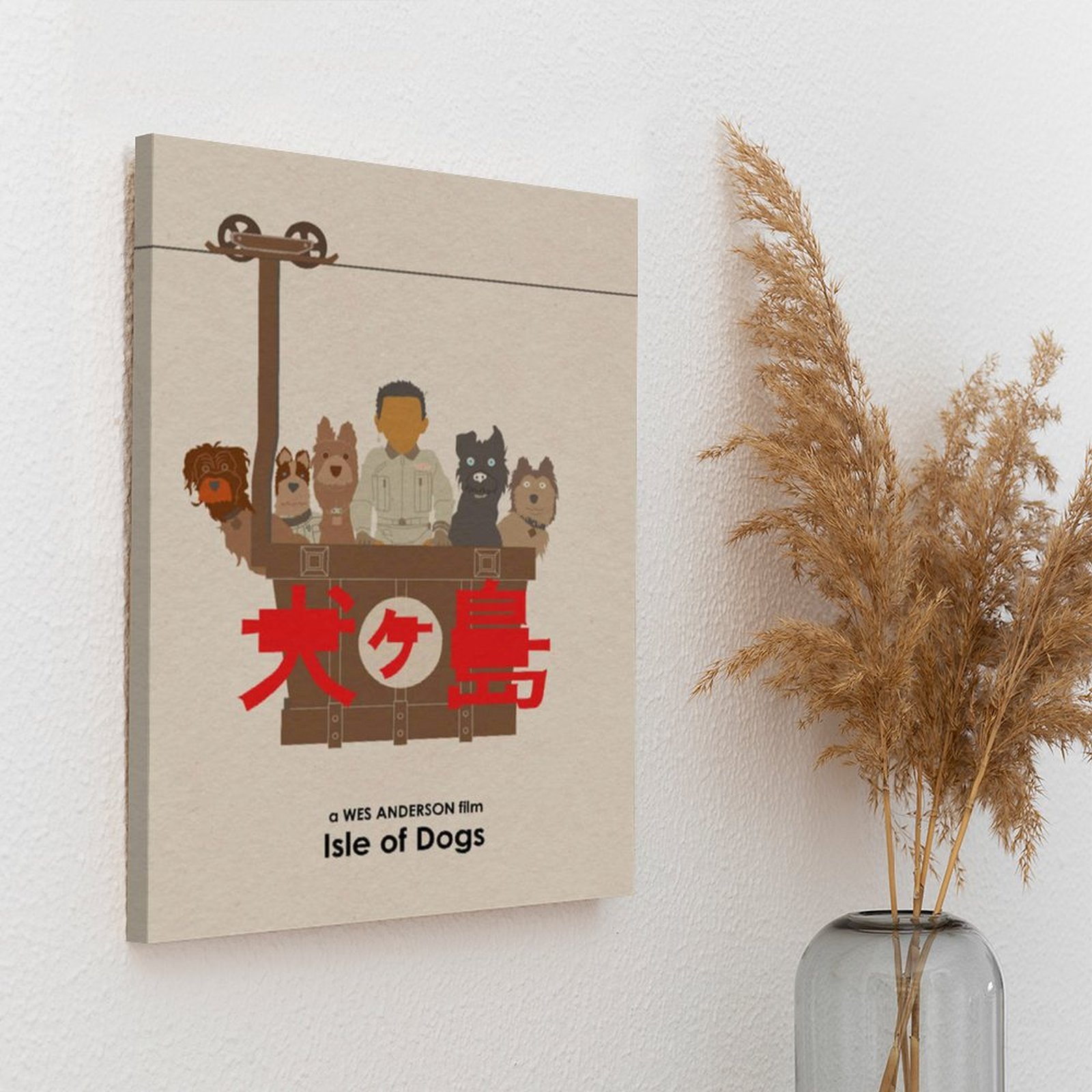 Wes anderson ilha de cães film - Home Cinema Wall avaliação e preço