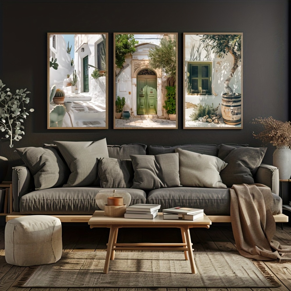 Conjunto de 3 Quadros em Tela  - Home Cinema Wall Art avaliação e preço