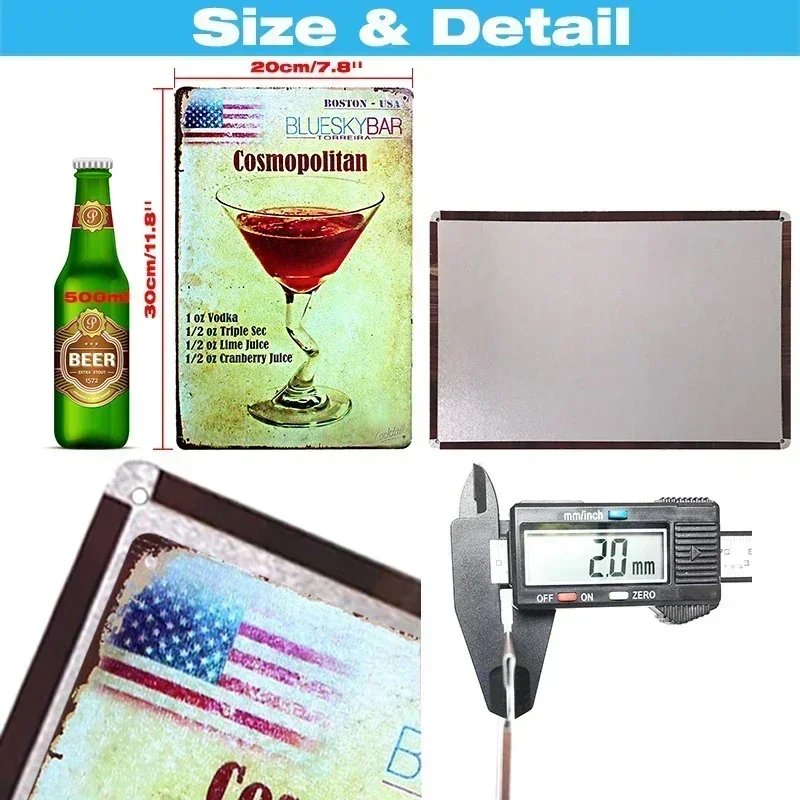 Placa de Metal Decorativa com  - Home Cinema Interiors avaliação e preço