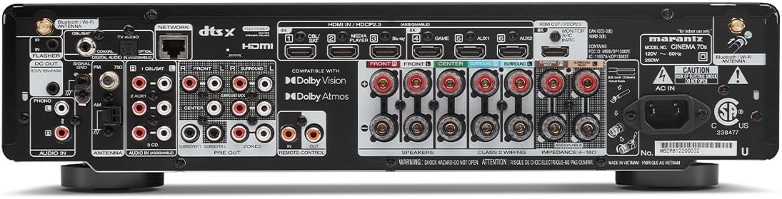 Receptor Marantz Cinema 70S 7. - Home Cinema Usa avaliação e preço