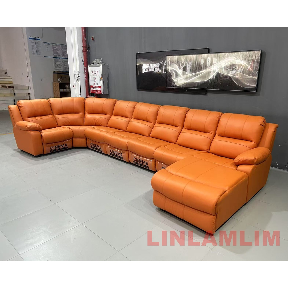 Sofá reclinável secional grand - Home Cinema Usa avaliação e preço