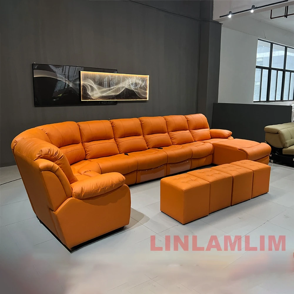 Sofá reclinável secional grand - Home Cinema Usa avaliação e preço