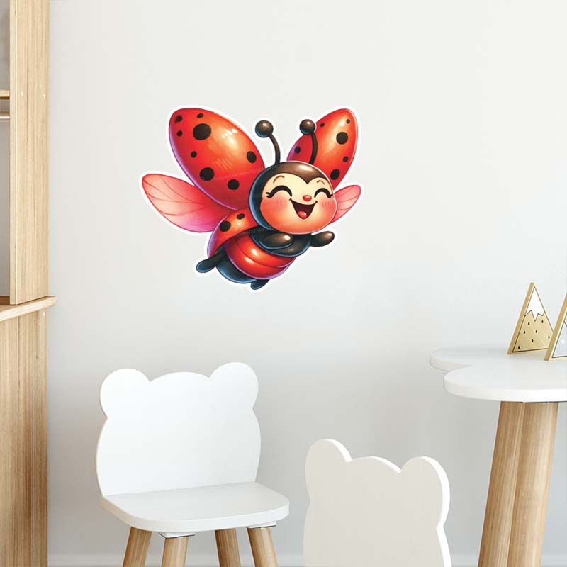 Joaninha Desenhos Animados Ade - Home Cinema Wall avaliação e preço