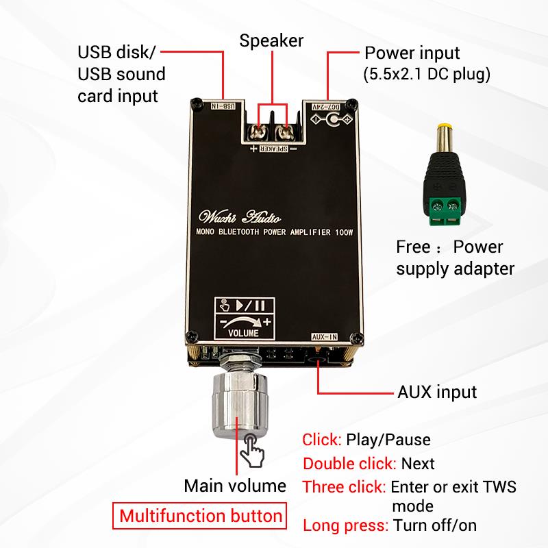 Módulo Amplificador de Áudio B - Home Cinema Equipment avaliação e preço