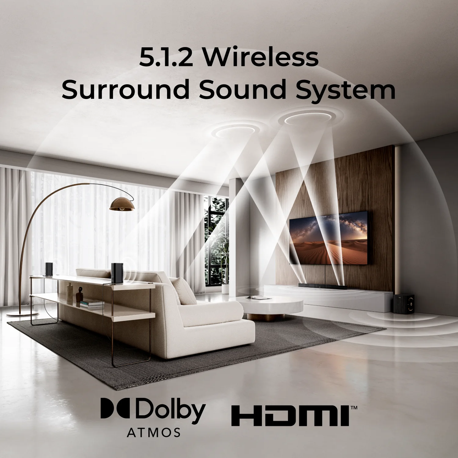 Sistema de som surround sem fi - Home Cinema Of Soundbar avaliação e preço