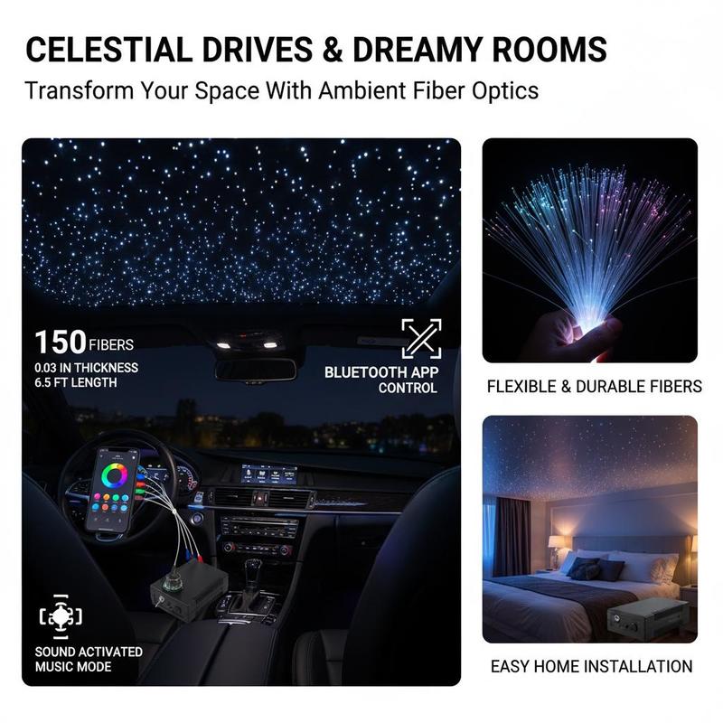 Iluminação de Teto com Fibra Ó - Home Cinema Interiors avaliação e preço