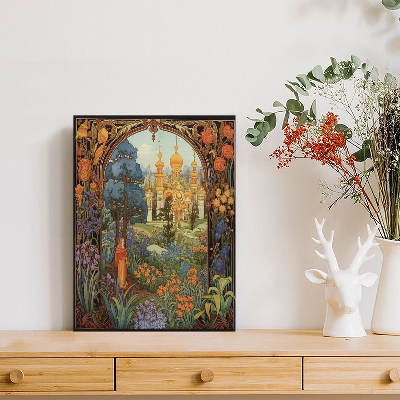 Vasilisa a bela cabana de baba - Home Cinema Wall avaliação e preço