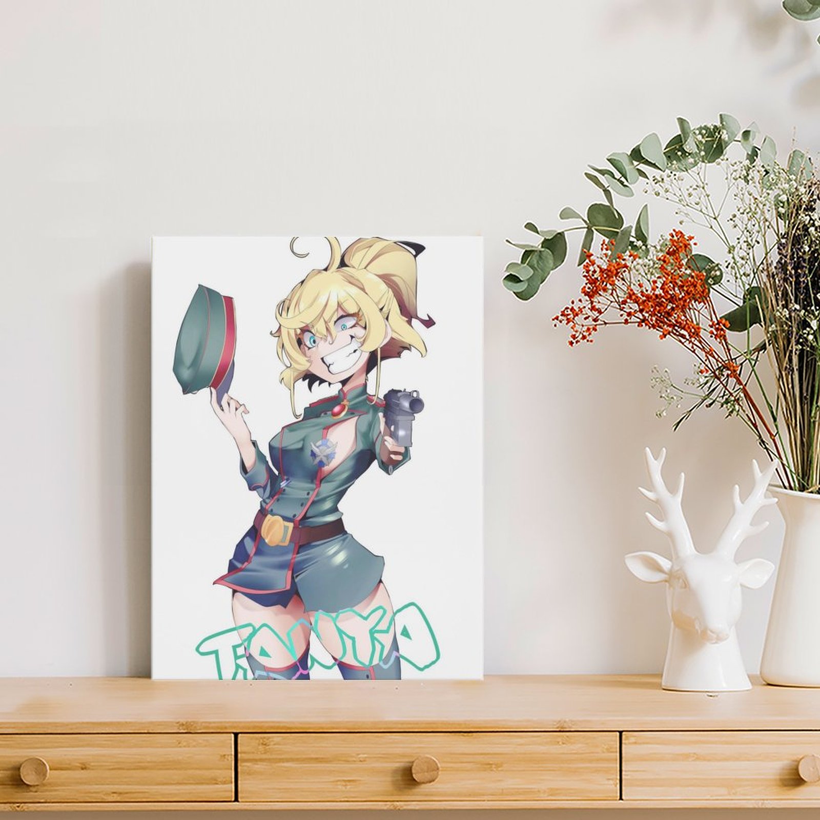 Saga de tanya o mal cartaz pin - Home Cinema Wall avaliação e preço