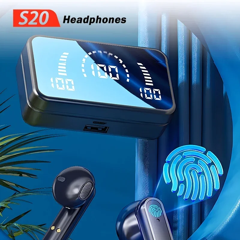 Fones de Ouvido TWS S20 Blueto - Home Cinema Amazon avaliação e preço