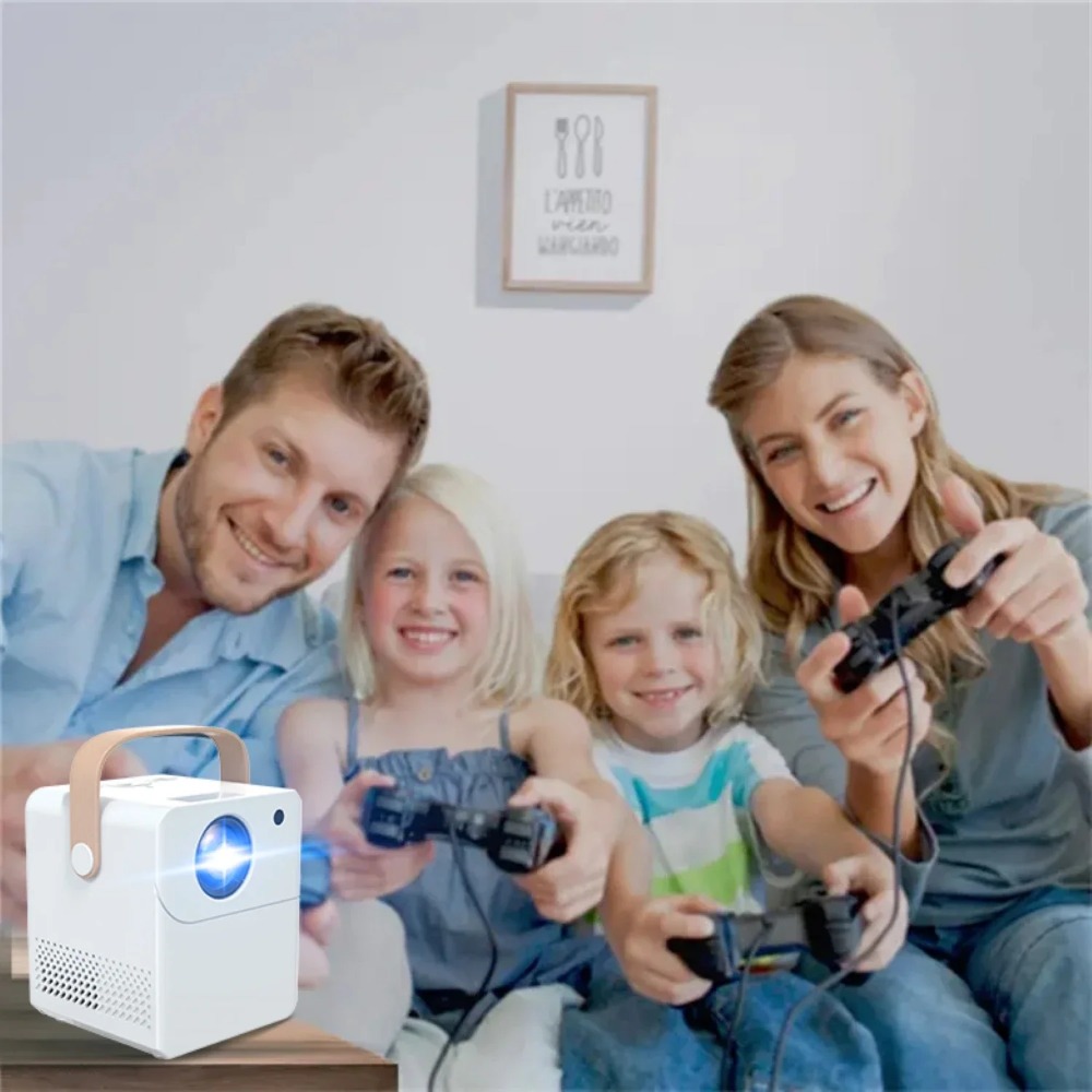 Portátil inteligente 4k projet - Home Cinema With Projector avaliação e preço