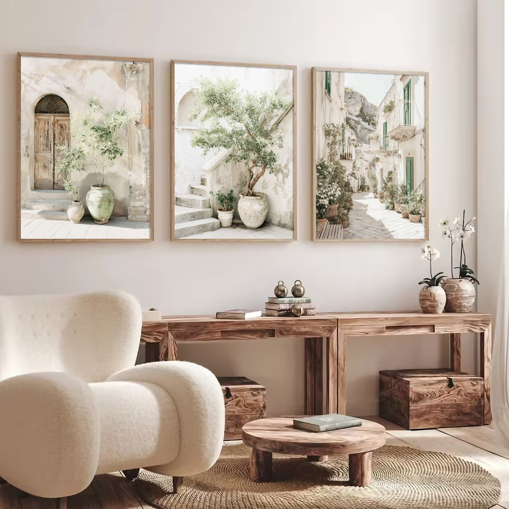 Conjunto de 3 Pôsteres em Tela - Home Cinema Wall avaliação e preço
