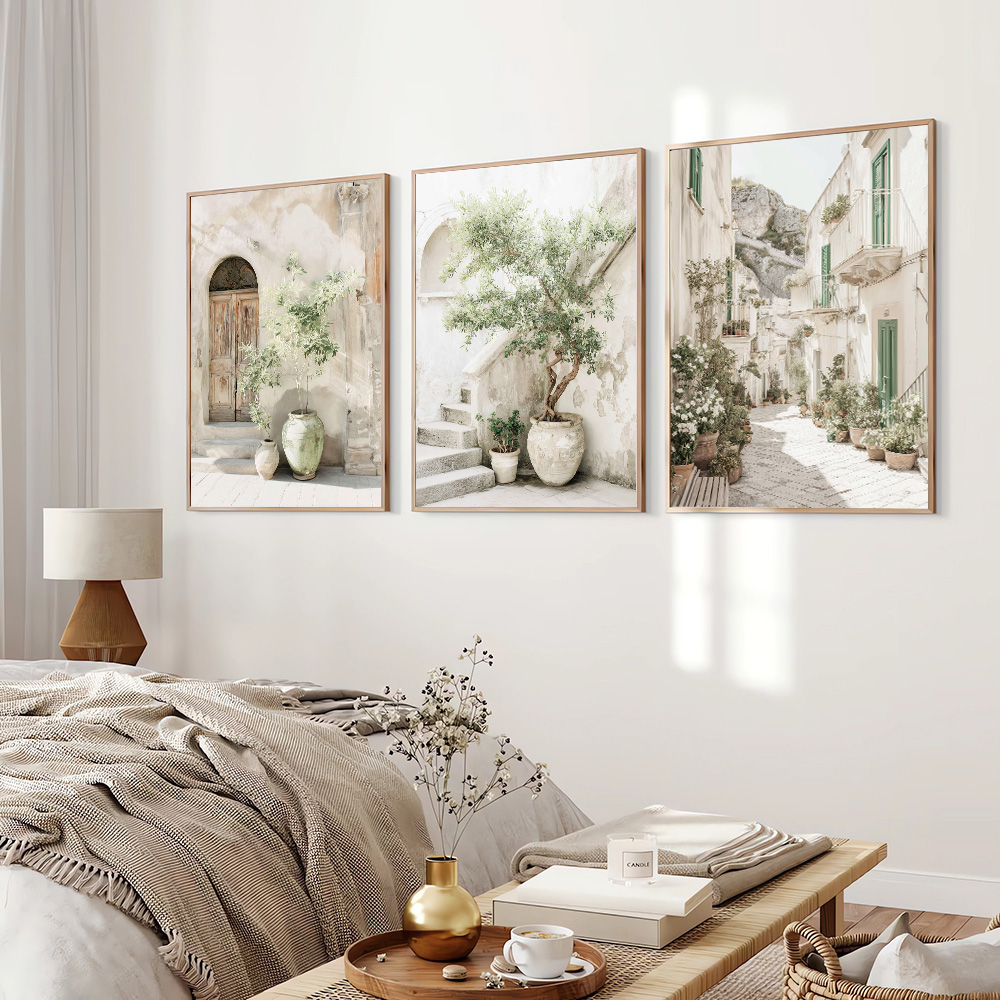 Conjunto de 3 Pôsteres em Tela - Home Cinema Wall avaliação e preço